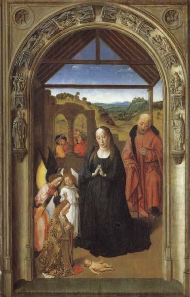 Dieric Bouts The Annunciation,The Visitation,THe Adoration of theAngels,The Adoration of the Magi china oil painting image